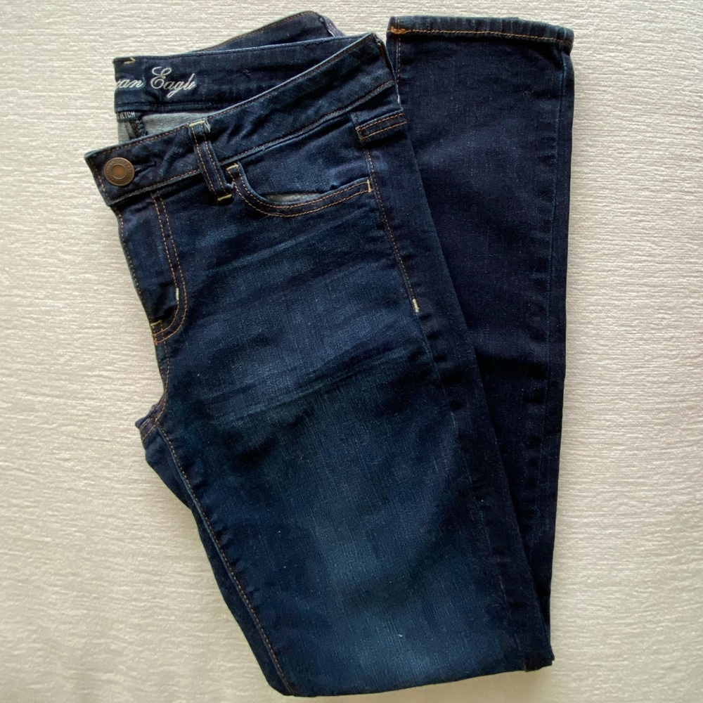 American Eagle Stretch Distressed Jegging